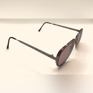 Vintage AVI PI Gunmetal Pilot Sunglasses Frames Only